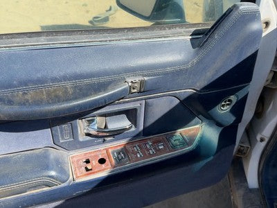 94 Lincoln Town Car Driver Left Front Door Trim Panel With Master Switch Blue Dp