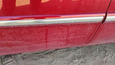 2006 Town & Country Passenger Right Rear Moulding Door Back Trim Inferno Red Prh