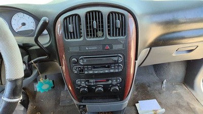 05-06 Town & Country Trim Bezel Around Radio Surround Dash Panel Oem Gray D5