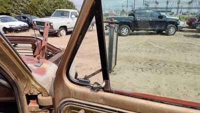 1967-72 Ford F100 Passenger Right Front Vent Window Small Door Glass With Frame