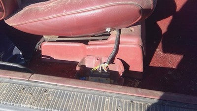1985 Jeep Cherokee Passenger Right Power Seat Track With Motors Only Oem