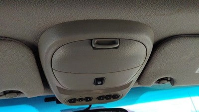02-04 Trail Blazer Center Overhead Console Dome Light Map Lamp Cubby Dark pewter