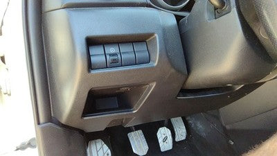 2004-2009 Mazda 3 Lower Dash Under Column Knee Bolster Trim Panel Oem Black Br6