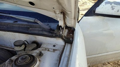 2003 Hyundai Elantra Driver Left Hood Hinge Assembly Oem White