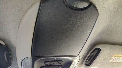 01-03 Grand Caravan Center Overhead Console Dome Light Map Lamp Cubby Gray E7l5