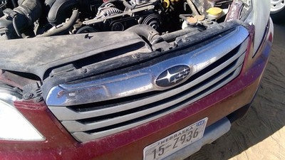 2010-2012 Legacy Outback Front Grille Oem Chrome Station Wagon With Emblem