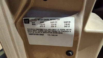 2004-2009 Cadillac Cts Passenger Right Cylinder Head Assembly Oem 3.6L 12634221