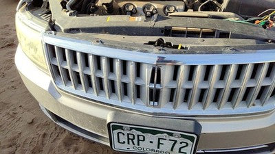 2007-2009 Lincoln Mkz Front Grille Assembly Oem Chrome 7H6z8200a