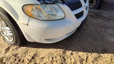 2001-2007 Grand Caravan Front Bumper Cover Assembly Oem White Pw1 5018609Aa