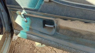 75 Cutlass Supreme Passenger Right Front Inside Door Trim Panel 2 Dr Coupe Blue
