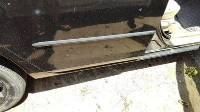 04-09 Mazda 3 Passenger Right Rear Moulding From Door Back Trim Strip Black 16W
