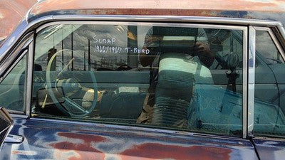 1964-1966 Ford Thunderbird Coupe Driver Left Front Side Window Door Glass Oem