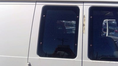 92-14 Ford Van E150 Passenger Right Rear Side Window Door Glass Back Rearward