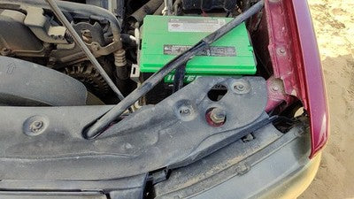02-09 Chevy Trail Blazer Top Plastic Cover Above Radiator Support Upper Shield