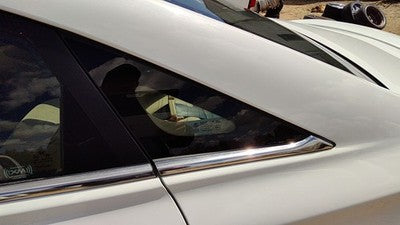 2011-2015 Hyundai Sonata Driver Left Rear Quarter Glass Back Side Window Oem
