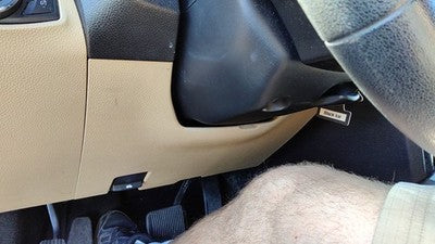 2016-2019 Ford Explorer Lower Dash Under Column Knee Bolster Trim Panel Camel 7L