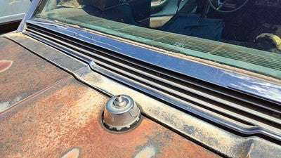 1964 Ford Thunderbird Coupe Chrome Trim Below Back Glass Oem Moulding