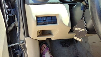 2004-2009 Mazda 3 Lower Dash Under Column Knee Bolster Trim Panel Oem Beige Br7