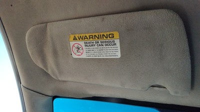 2003-2005 Dodge Neon Driver Left Sun Visor Oem 0Tl35tl2ab