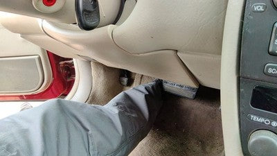96-02 Eldorado Lower Dash Under Column Knee Bolster Trim Panel Shale 155