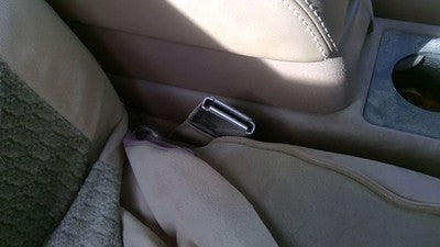 1994 Olds Eighty Eight Passenger Right Front Seat Belt Buckle Receiver Oem Tan