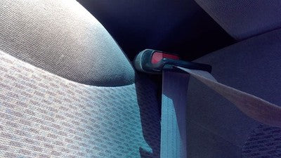 1999 Ford Expedition Driver Left Front Seat Belt Buckle Receiver Oem Gray F2
