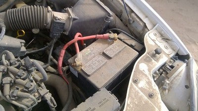 1998 Mercury Sable Complete Battery Box Mount Tray With Hold Down Oem 3.0l Ohv