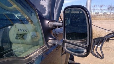 1999-2000 F250 Super Duty Passenger Right Side Mirror Door Mounted Oem