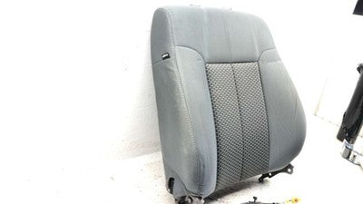 11-16 Ford F250 Super Duty Passenger Right Seat Back Pad Frame Oem Gray Clotch