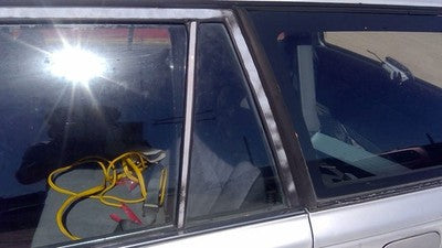 88-92 Station Wagon Driver Left Rear Vent Window Back Door Glass With Frame 2Wd