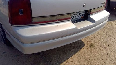 1988-1991 Cutlass 2 Door Rear Bumper Cover Assembly Oem Back Silver