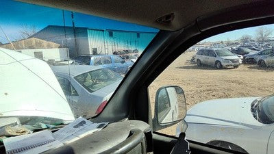 2002 Savana Van 2500 Passenger Right A Pillar Trim Windshield Post Panel Pewter