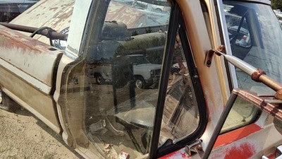 1967-72 Ford F100 Passenger Right Front Vent Window Small Door Glass With Frame