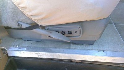1995 Chevy Astro Passenger Right Side Power Seat Switch With Trim Panel Oem Tan