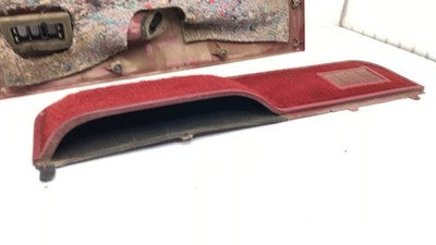 1989 Ford F150 Driver Left Front Door Trim Panel Red Oem