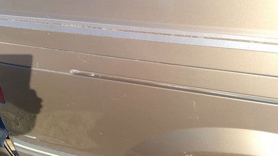 1995 Astro Passenger Right Rear Sliding Door Roller Cover Trim Moulding Brown