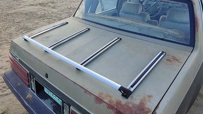 1985 Pontiac 6000 Rear Luggage Rack Oem Trunk Package Deck Chrome