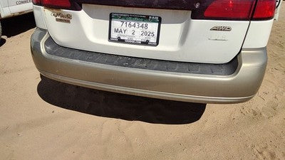 2000-2004 Legacy Outback Rear Bumper Cover Assembly Oem Back 57704Ae23a