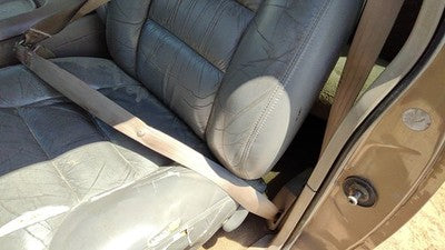 1997 Silverado 2500 Driver Left Front Seat Belt Retractor Oem Shoulder Tan 52D