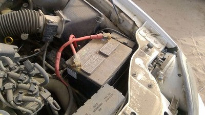 1998 Mercury Sable Complete Battery Box Mount Tray With Hold Down Oem 3.0l Ohv