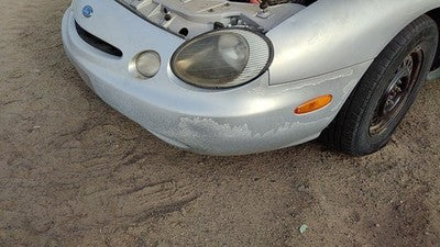 1996-1997 Ford Taurus Front Bumper Cover Assembly Oem Silver Ts F6dz17d957a