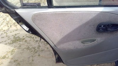 1998 Saturn Sw2 Driver Left Rear Inside Door Trim Panel Only Oem Back Gray