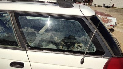1995-1999 Subaru Legacy Rhd Postal Left Rear Quarter Glass Back Side Window Oem