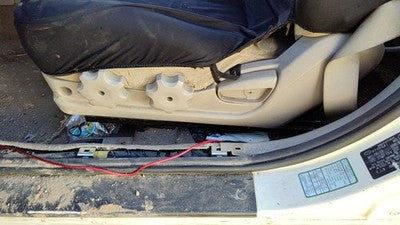 2003 Hyundai Elantra Driver Left Side Seat Trim Panel Oem Tan