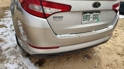 2011-2013 Kia Optima Sx Rear Bumper Cover Assembly Oem Back Sx Satin Metal Stm