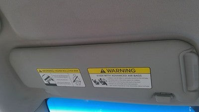 2011-2015 16 Kia Sportage Driver Left Sun Visor Oem 852103W130ed