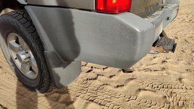 2000-2004 Nissan Xterra Driver Left Rear Bumper End Cap Assembly Oem Back