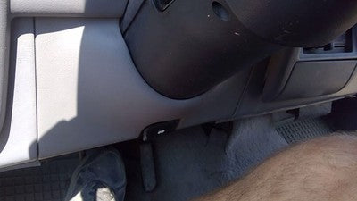 1993-1994 Ford Explorer Lower Dash Under Column Knee Bolster Trim Panel Oem Gray