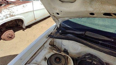 1997 98 Subaru Legacy Rhd Postal Right Hood Hinge Assembly Oem White 57260Ac040