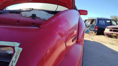 1991-1996 Grand Prix Driver Left Front Fender Oem Red 2 Door 12510702